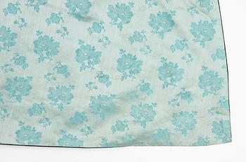 A midnight blue silk 'Chao Pao'/ceremonial robe, Qing dynasty, 1850's.