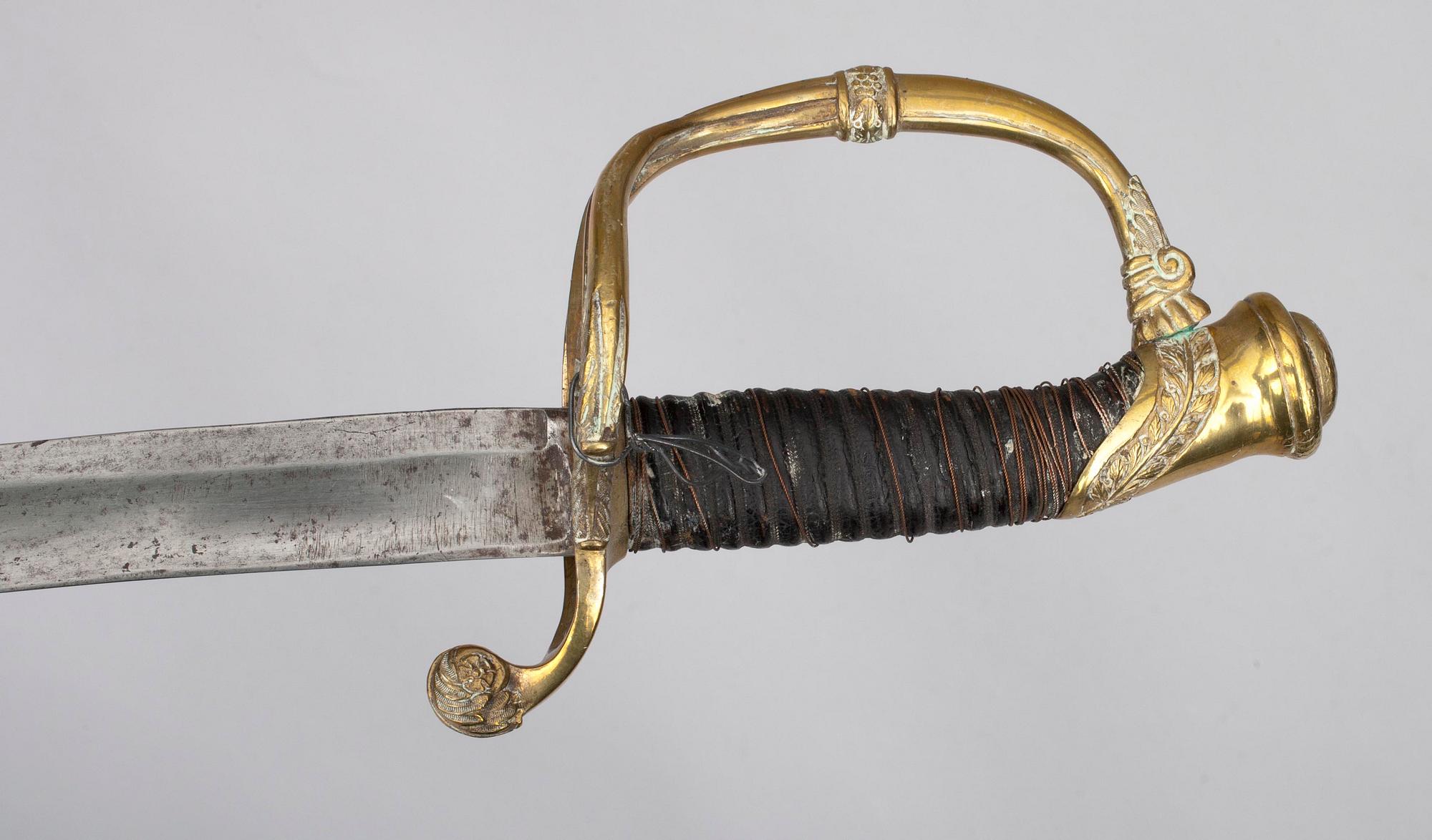 OFFICERSSABEL, modell 1826, Ryssland.