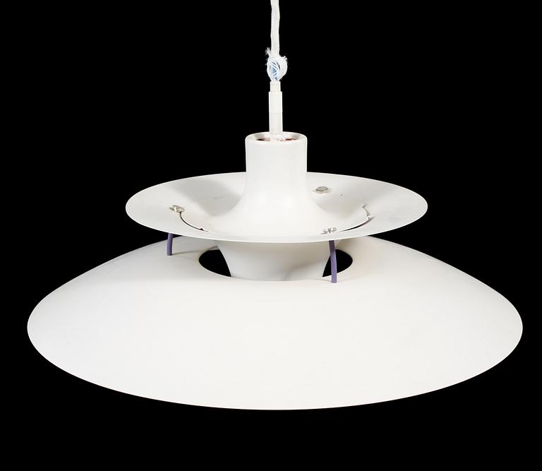TAKLAMPA, "PH-5", Poul Henningsen, Louis Poulsen, 1900-talets fjärde kvartal, höjd 25 cm.