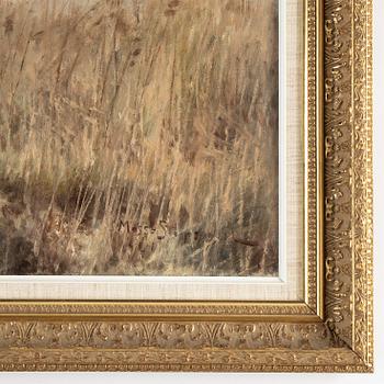 Mosse Stoopendaal, oil on canvas, signed.