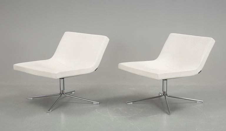 FÅTÖLJER, ett par, "Bond", Jean-Marie Massoud, Offecct, 2000-tal.