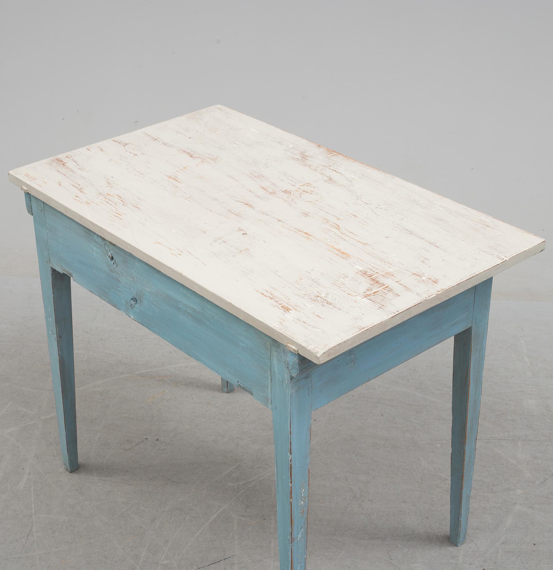 a table/desk from around 1900.