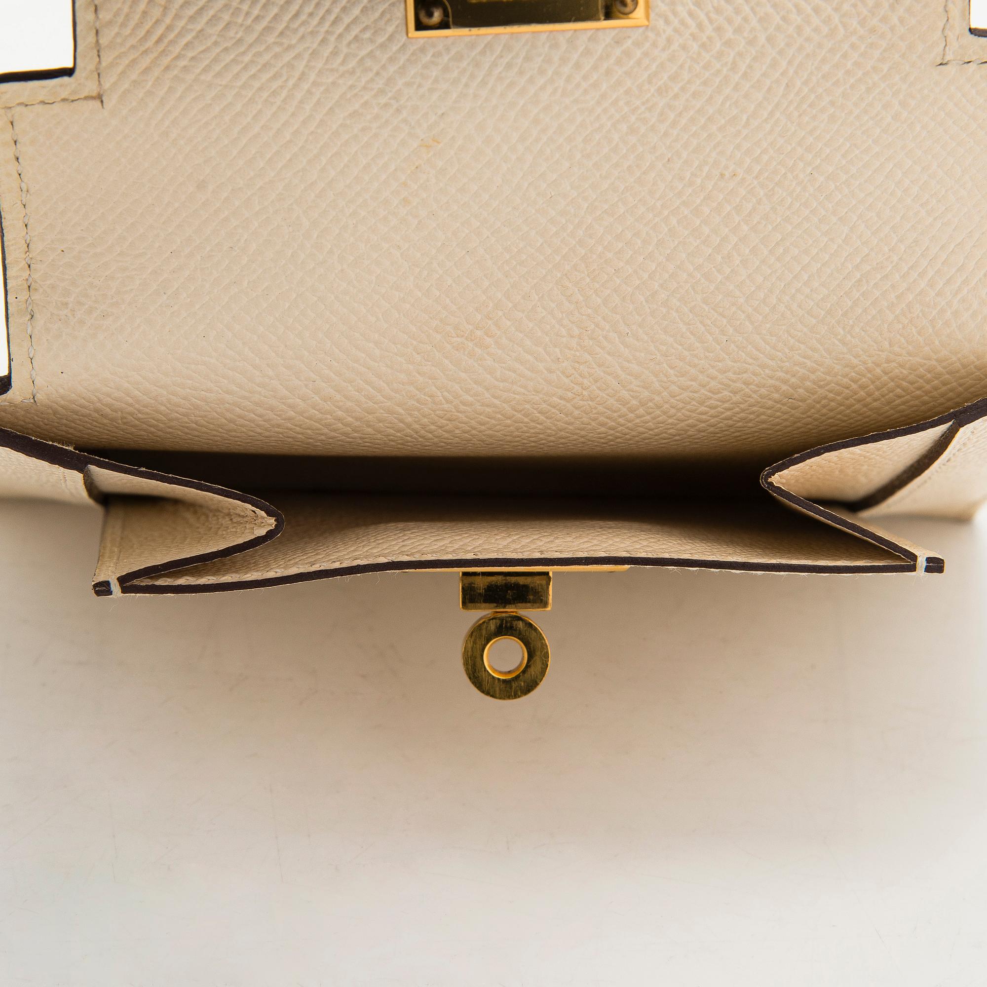 Hermès, plånbok "Kelly Pocket Compact" 2022.