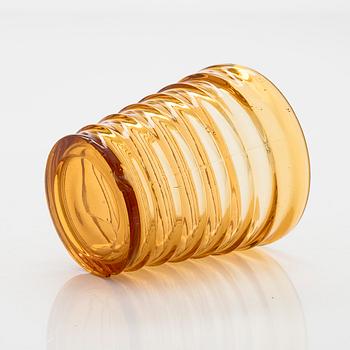 Aino Aalto, a drinking glass, model 4056 "Bölgeblick", Karhula Glassworks, in production 1935-1938.