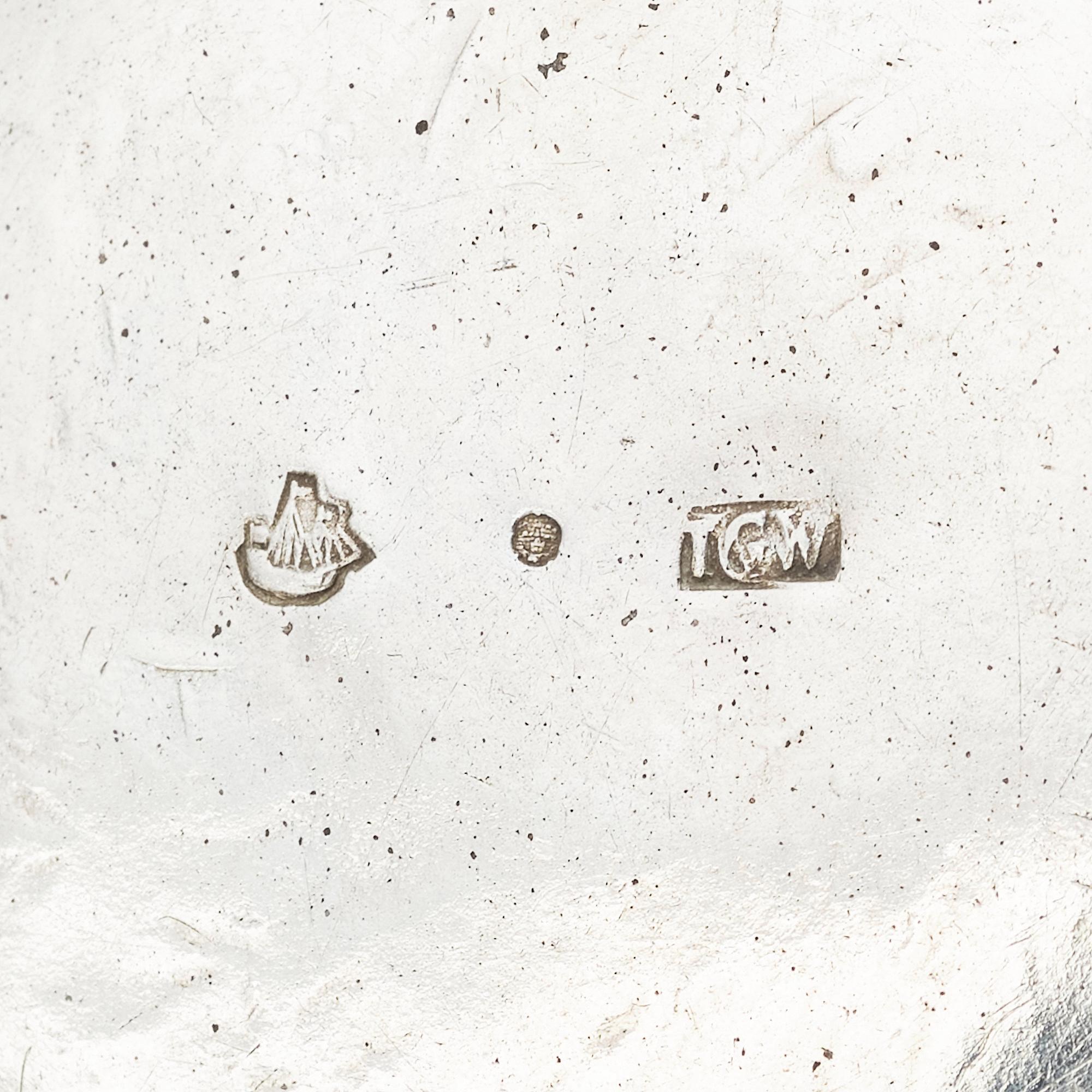 A Swedish 18th century silver coffee-pot, mark of Johan Grönwall, Vänersborg (1753-1784).