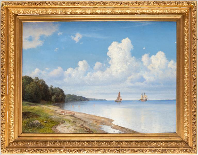 GEORG EMIL LIBERT, oil on canvas, signed and dated -95.