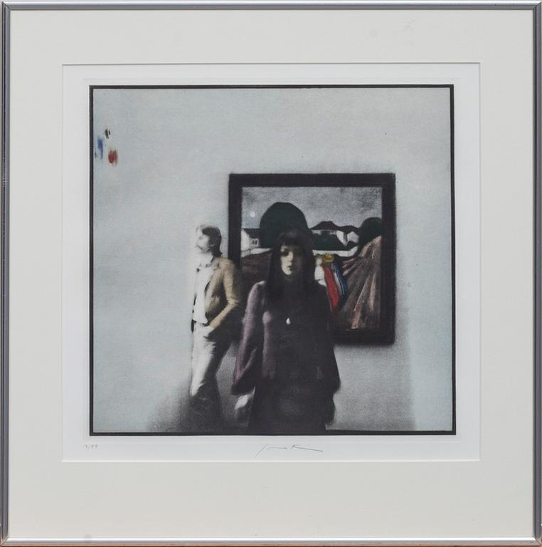 SOVAK PRAVOSLAV, 2 st, färgetsningar, signerade och numrerade 54/99 resp. 12/60.