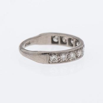RING, briljantslipade diamanter, 18K vitguld.