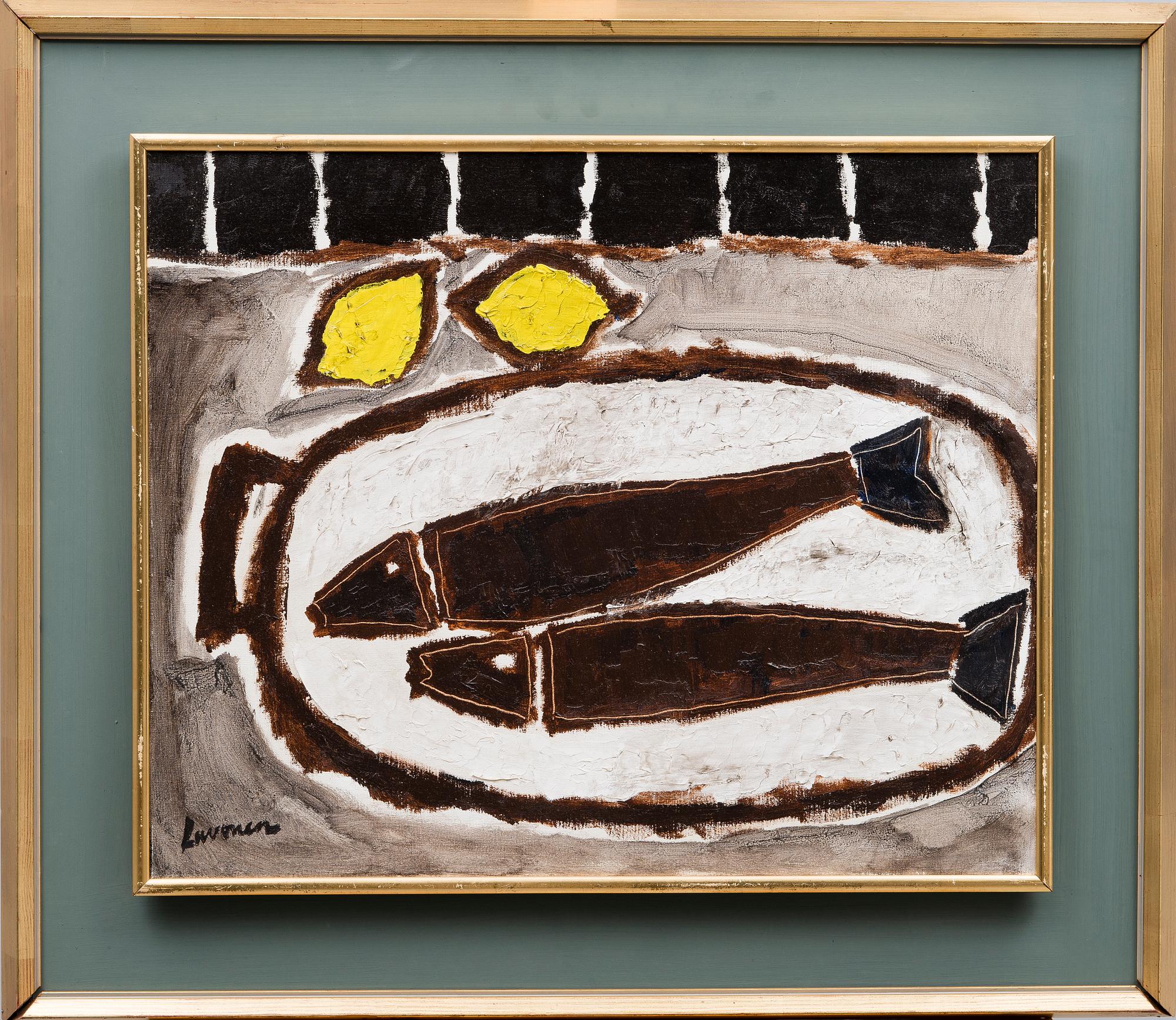 AHTI LAVONEN, oil on canvas, signed.