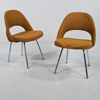 STOLAR, ett par, 'Side Chair', Eero Saarinen, Knoll, modell formgiven 1957.