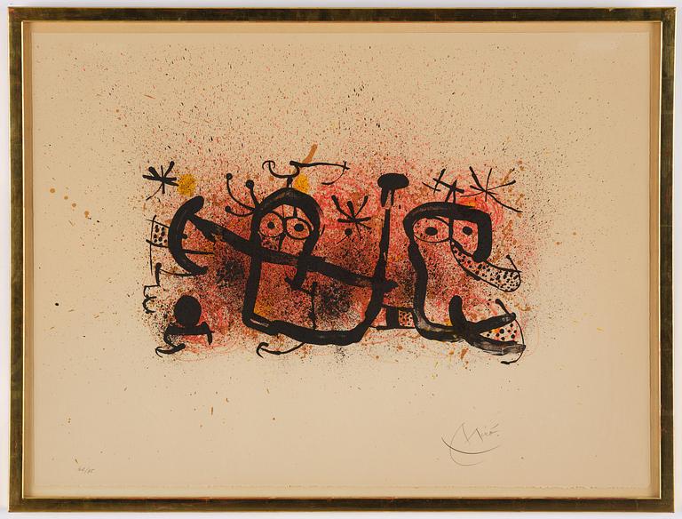 Joan Miró, "Ma de proverbis".