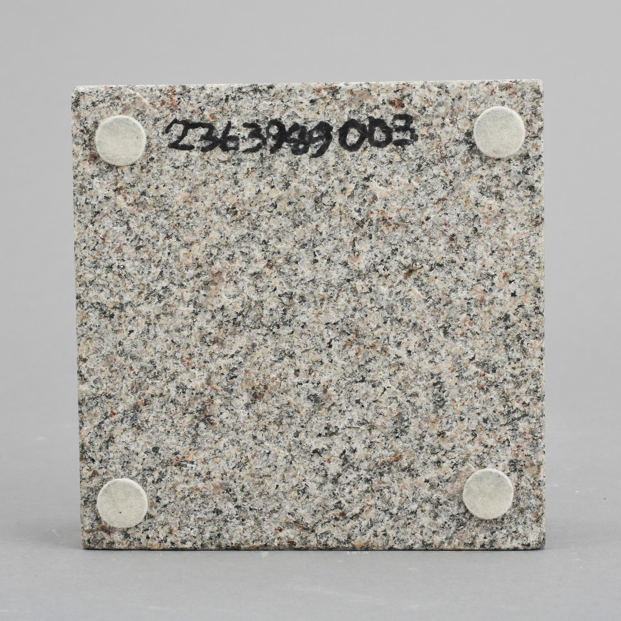 A Bertil Vallien sand cast sculpture, 'Complicanti', Kosta Boda, 3/20.