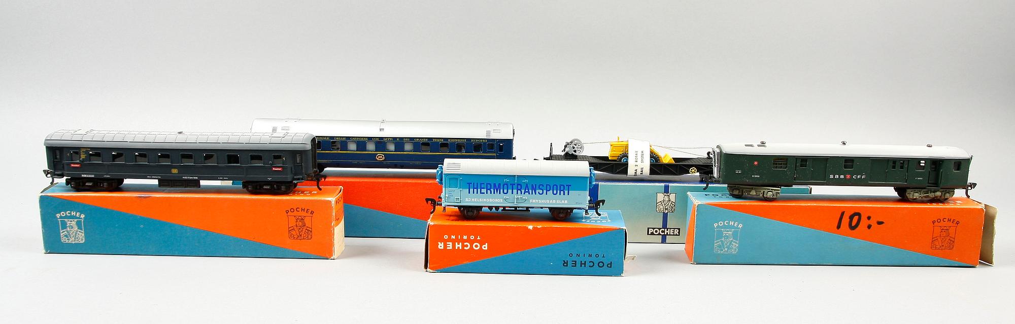 VAGNAR, 12 st, Pocher, H0.