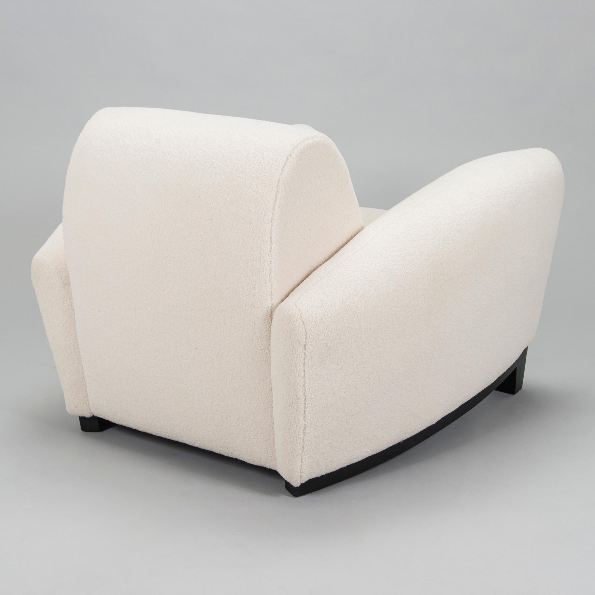 Franz Romero,A 1980s "Bugatti DS 57", armchair for de Sede, Switzerland,.