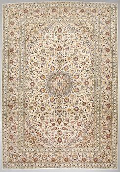 A KESHAN RUG, 358 x 242.