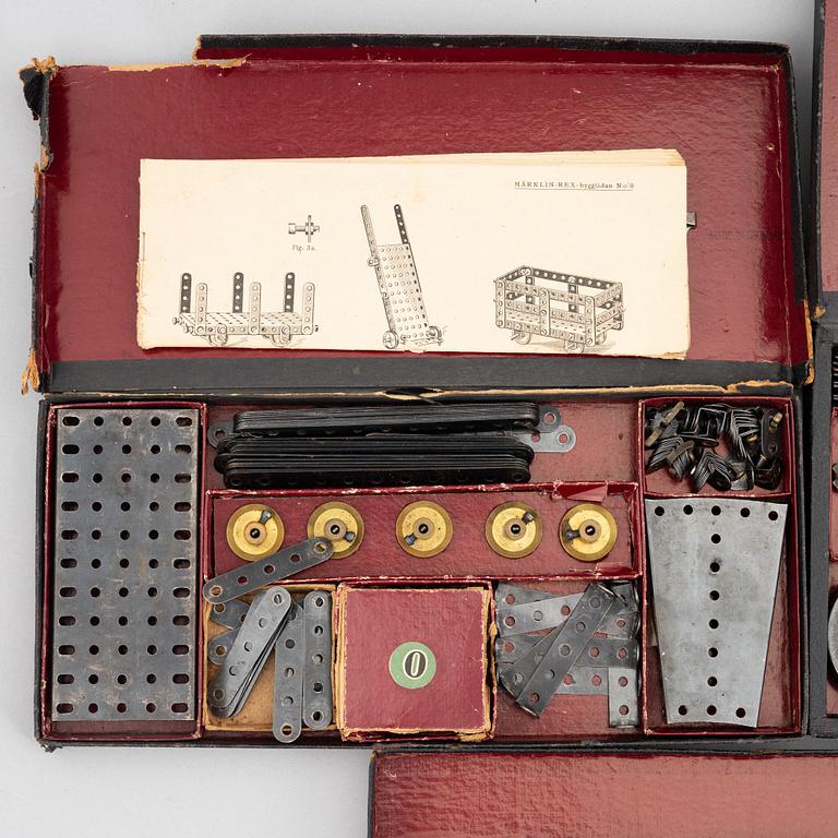 A building kit for children, "Märklin-Rex, mid 20th century.