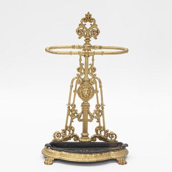 Paraplyställ, gjutjärn, Norrahammar, tidigt 1900-tal.