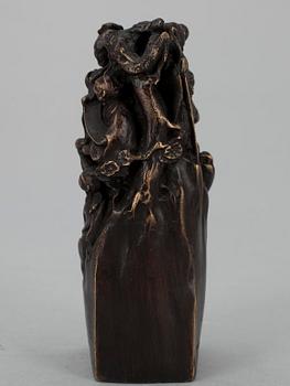 SKULPTUR, brons, sign. Fabr.C.F. Woerffel.