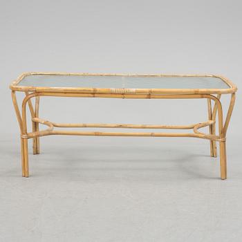 A bambu furniture suite from E.W. Ottosson korgmöbelfabrik, Stockholm, 1940's.