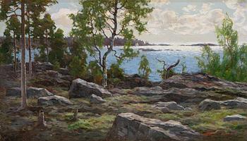 Thure Sundell, Summer Day at the Coast.