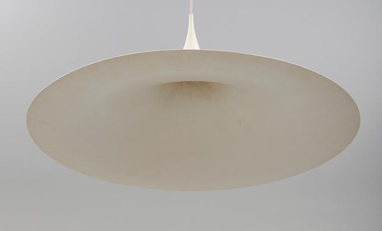 TAKLAMPA, Semipendel, Claus Bonderup, 1900-talets andra hälft. Höjd ca 35 cm.