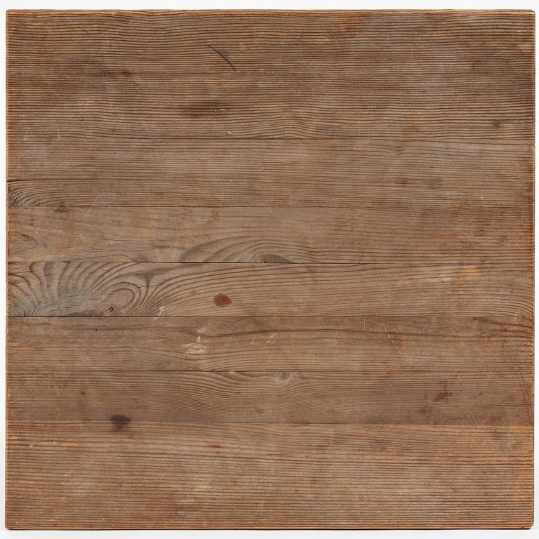 Axel Einar Hjorth, a stained pine "Lovö" table, Nordiska Kompaniet, Sweden, 1930s.