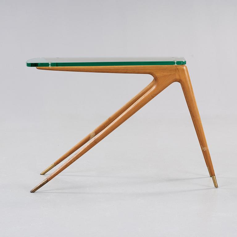 A 1950's maple side table attributed to Carlo di Carli, Italy.