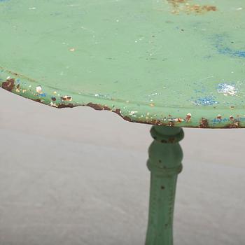 BORD, gjutjärn, omkring 1900.