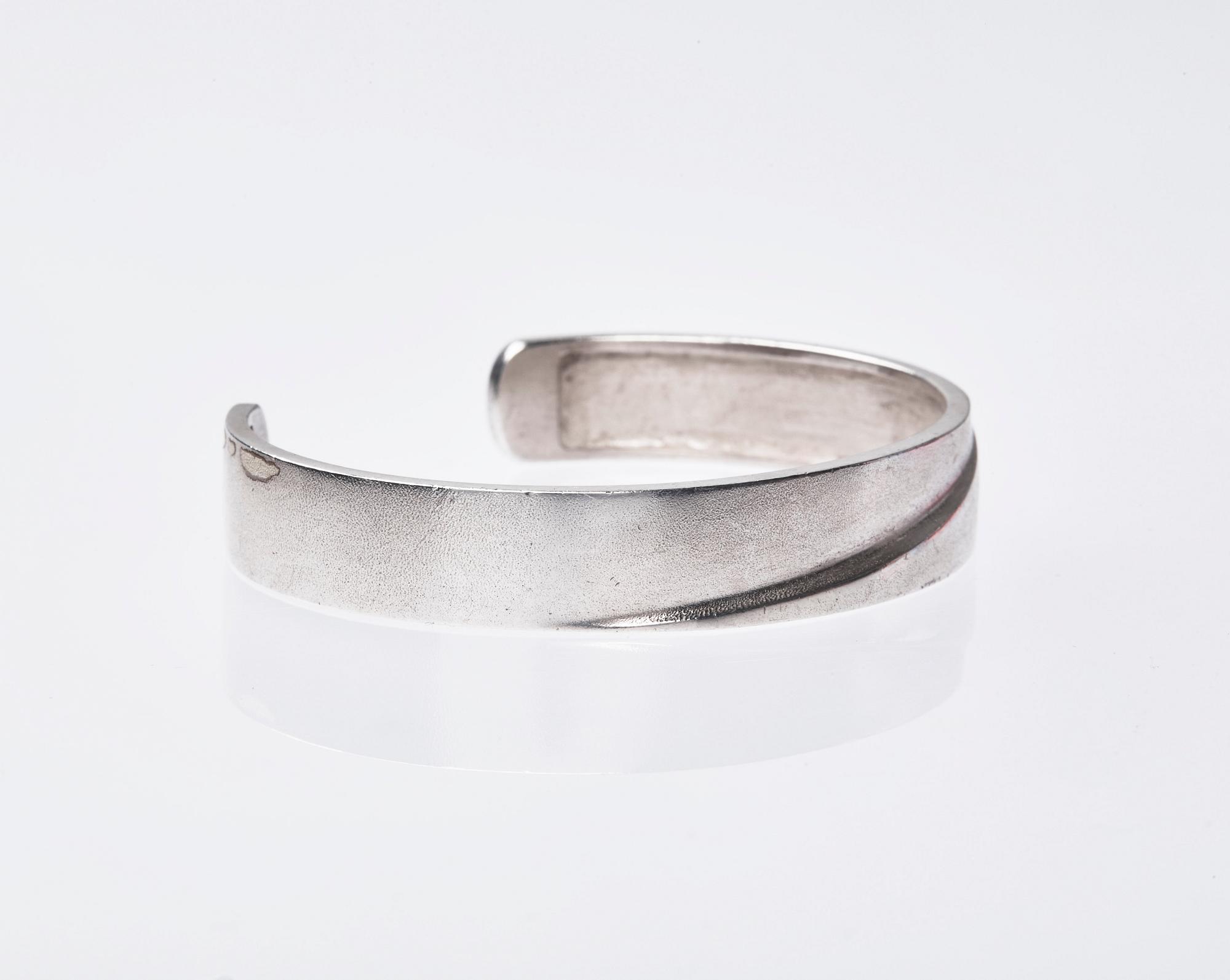 ARMRING, Lapponia, Finland, 1986, sterlingsilver.
