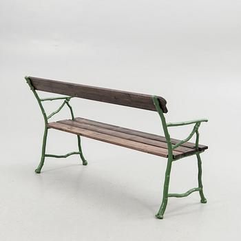 Trädgårdsbänk, J & C.G. Bolinder, Stockholm.