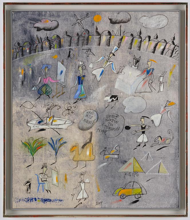 Madeleine Pyk, "Boxas med molnen".