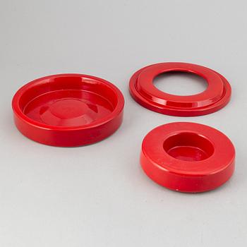 Angelo Mangiarotti & Franco Meneguzzo, a set of four 1960's ash trays.