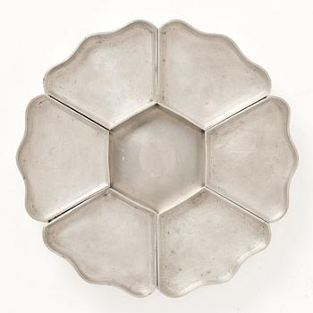 Firma Svenskt Tenn, a pewter cabaret, Stockholm 1930.