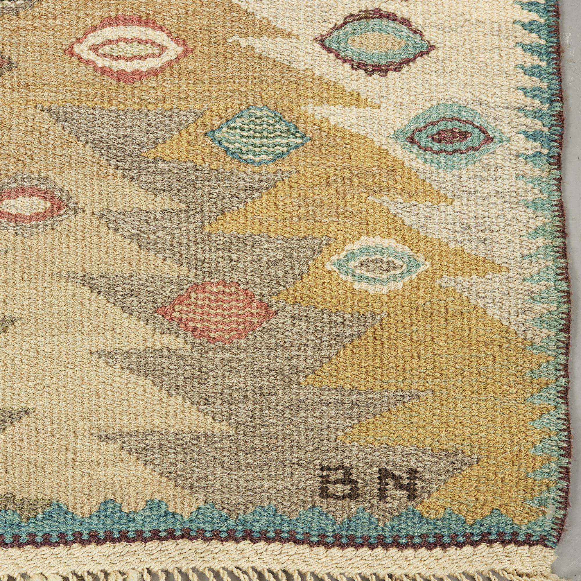 BARBRO NILSSON, matto, 272,5 x 195,5 cm.