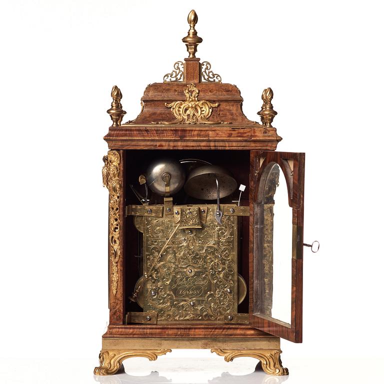 BORDSPENDYL, av John Ellicott (1706-1772), London, 1700-talets mitt.