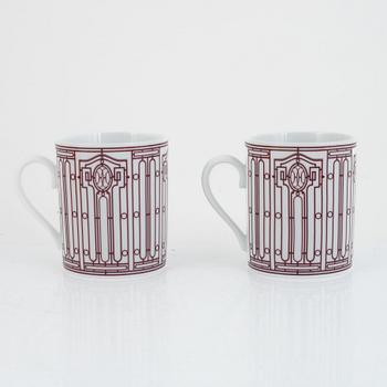 Hermès, muggar, 2 st, "H Deco Mug".