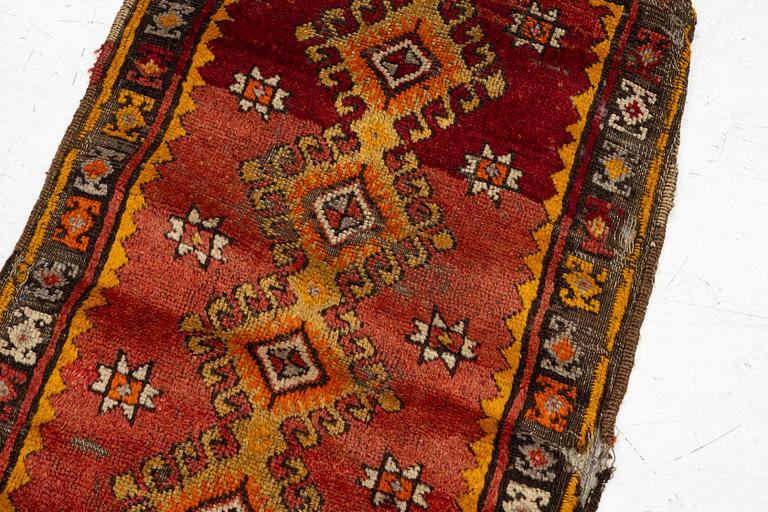 An Antique Anatolian Pillow, possibly from the Sivas area, c. 118 x 60 cm.