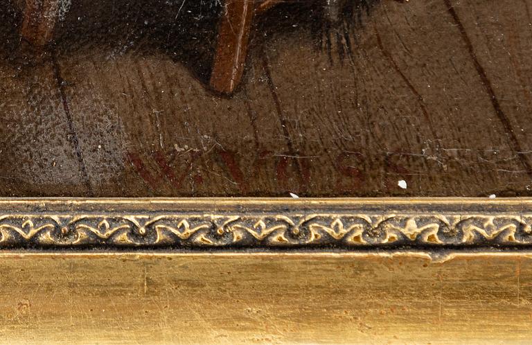 Unknown artist, 19th century, A final farewell.