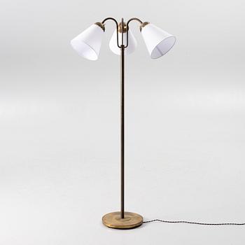 Harald Notini, a floor lamp model "15352", Arvid Böhlmarks Lampfabrik, Stockholm, 1940s.