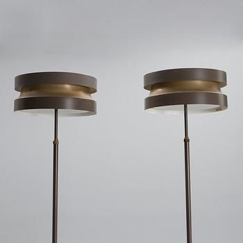 LISA JOHANSSON-PAPE, A PAIR OF FLOOR LAMPS. Manufactured by Orno, 1960s.