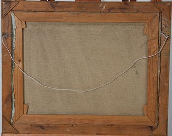 WOLLMER, GUSTAV, olja på duk. Monogramsign.