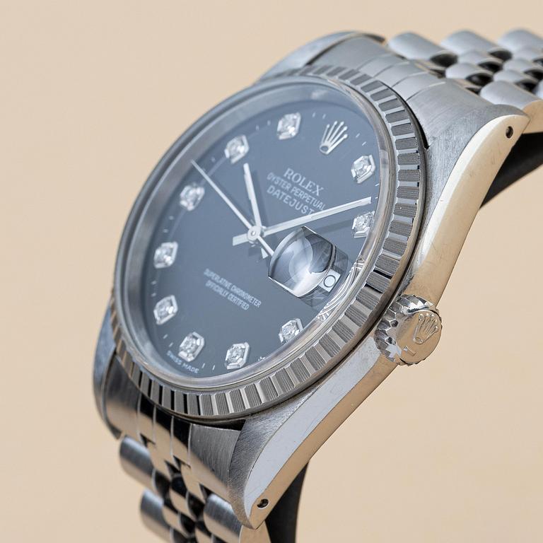 Rolex, Datejust, "Diamond Dial", ca 1987.