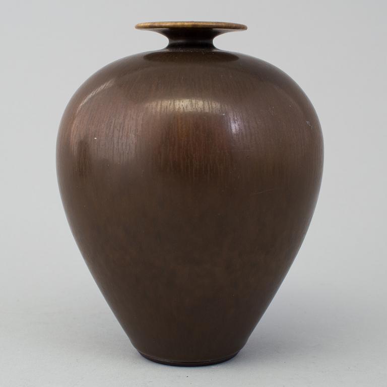 BERNDT FRIBERG, vas av stengods, Gustavsberg studio 1959.