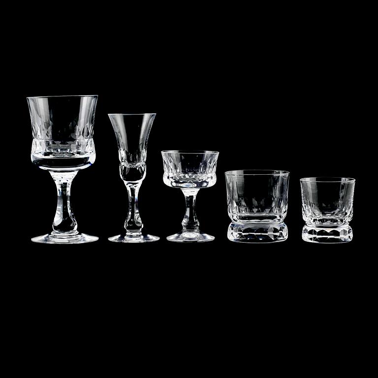 SERVISGLAS, 32 st, "Prince", Göran Wärff, Kosta.