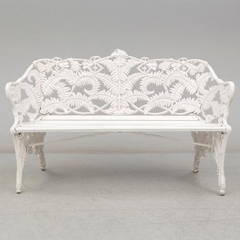 SOFFA, 2 FÅTÖLJER, "Ormbunke", Melins Anderstorp, 1900-talets andra hälft.