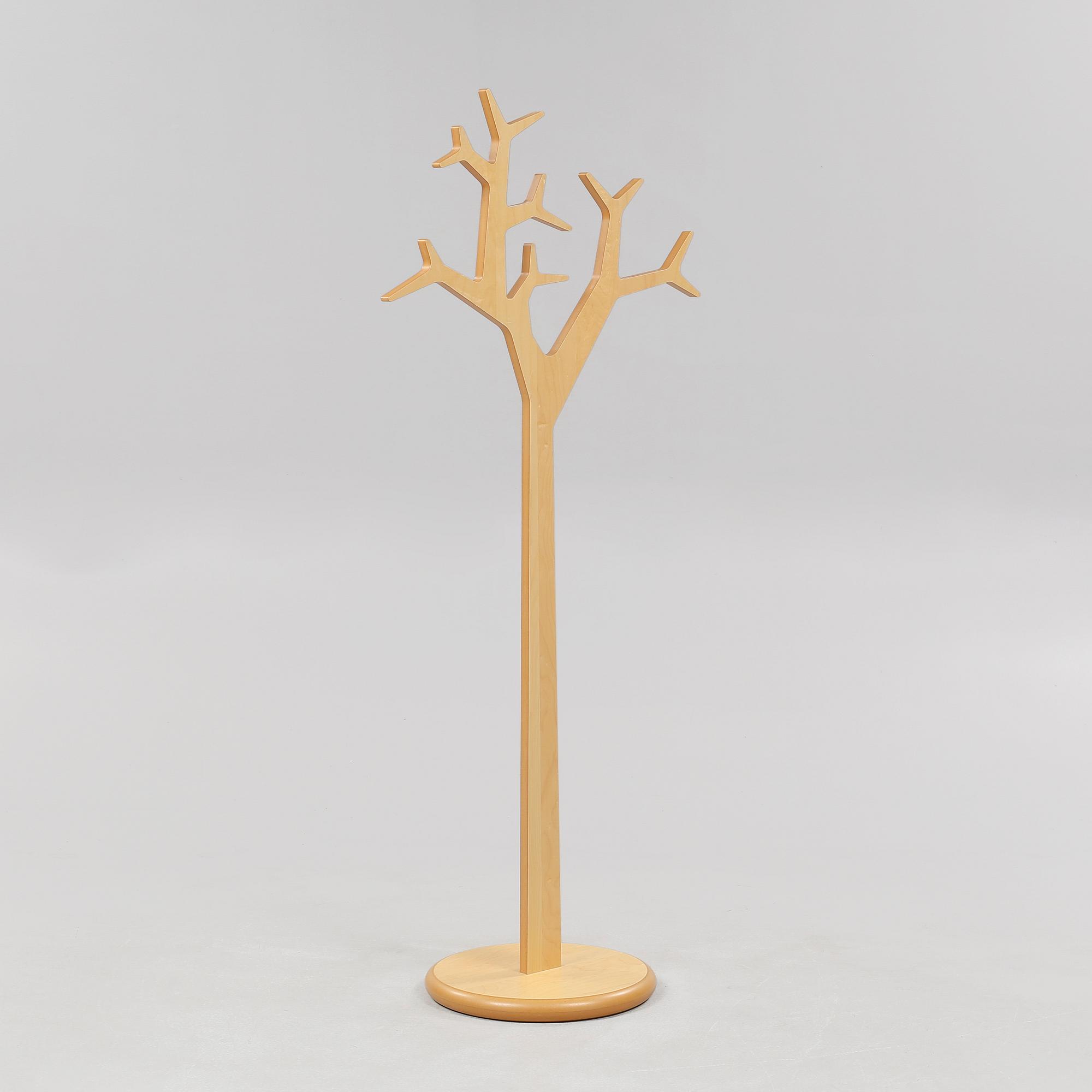 A coat hanger by Michael Young and Katrin Olina Petursdottir for Swedese, model "Tree", 21th century.