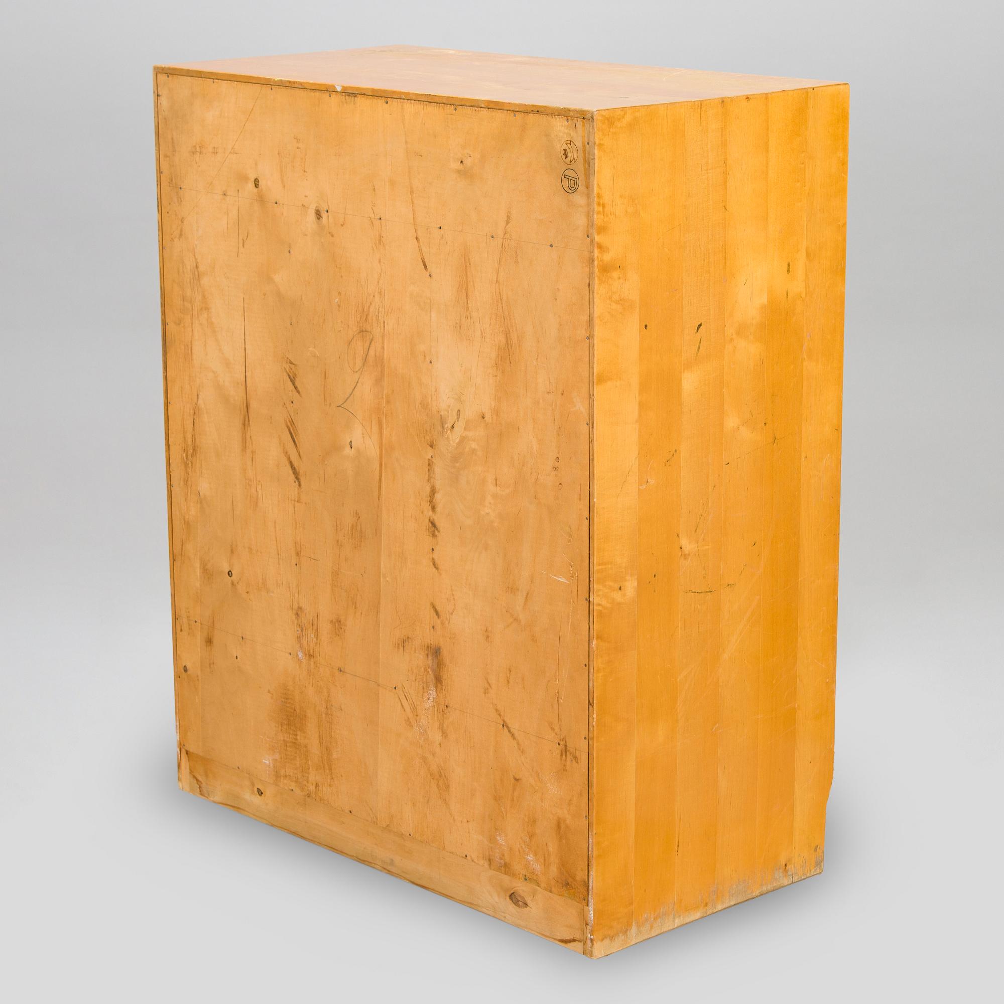 Aino Aalto, arkivskåp, O.Y. Huonekalu- ja Rakennustyötehdas A.B. 1940-tal.