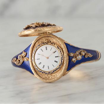 JEAN-FRANCOIS BAUTTE & Cie, (verksam 1837-1906) armbandsur / smycke, ca 1850.