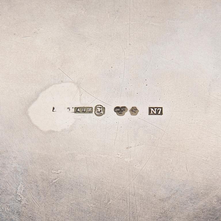 Bernhard Hertz sockerskål silver Stockholm 1915.