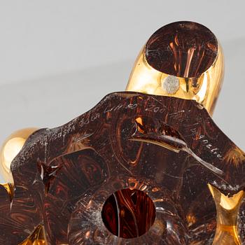 Åsa Jungnelius, a 'Sugar Dandy Grande' glass goblet, Kosta Boda.